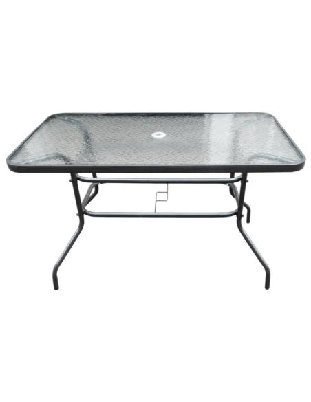 Stół 150x90x70cm szklany blat 2286