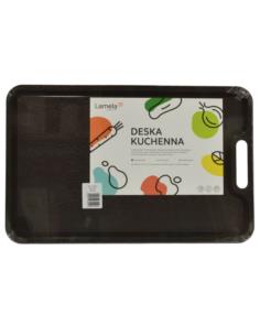 Deska do krojenia plastikowa 44x28cm nr1 mokka LA010-83