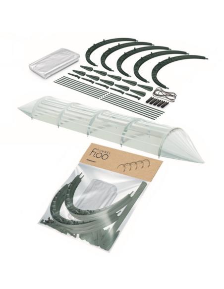 Tunel ogrodowy foliowy 240x57x30cm IFLT1-G851