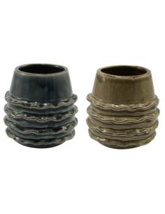 Wazon ceramiczny 15cm AST232347 mix 2