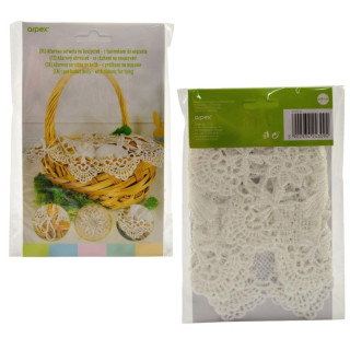 Serwetka ażurowa 38cm do koszyczka 3094