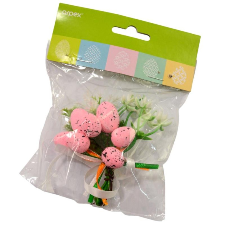 Dekoracja do koszyczka wielkanocnego 9cm mix