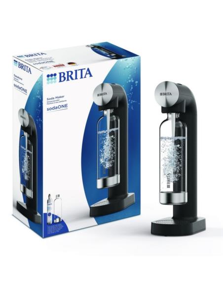 Saturator do gazowania wody Brita SodaOne czarny