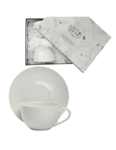 Filiżanki ze spodkami 2 sztuki 220ml Paola