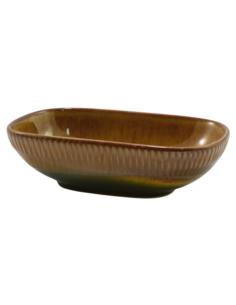 Salaterka ceramiczna 19x12cm Ombres mix
