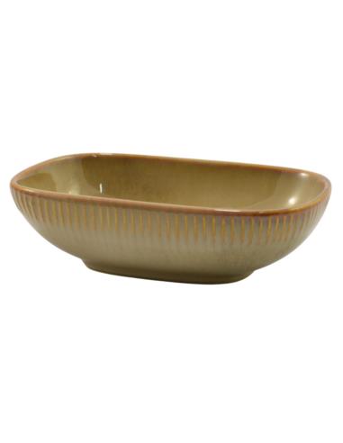 Salaterka ceramiczna 19x12cm Ombres mix
