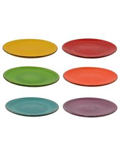 Talerz do pizzy 31cm ceramiczny Rainbow mix 2