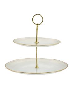 Patera Ares 28cm 2-poziomowa Gold 21-28cm