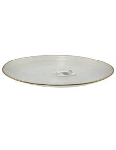 Patera Ares 28cm do ciasta Gold Rim