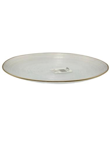 Patera Ares 28cm do ciasta Gold Rim