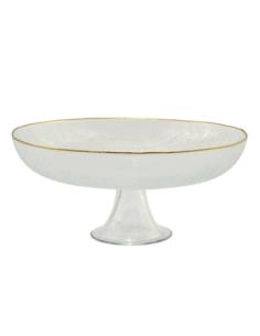 Patera Felix 30cm na owoce Gold Rim