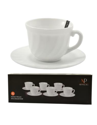 Serwis kawowy 12 elementów 190ml Eva
