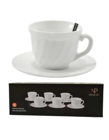Serwis kawowy 12 elementów 190ml Eva