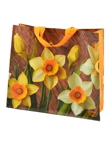 Torba na zakupy PP Żonkile 45x40x18cm