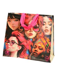 Torba na zakupy PP Modelki 45x40x18cm