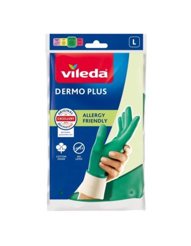 Rękawice Vileda Dermo Plus L 177722