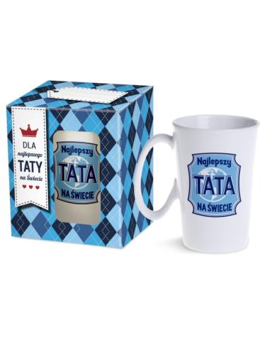 Kubek ceramiczny 300ml Dzień Ojca "Najlepszy Tata na świecie"