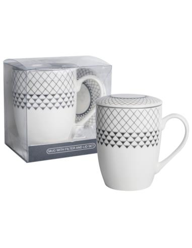 Kubek zaparzacz 350ml Livello ceramiczny CR3-06
