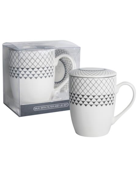 Kubek zaparzacz 350ml Livello ceramiczny CR3-06