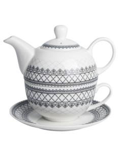 Dzbanek z filiżanką Livello 400+250ml CR5-106