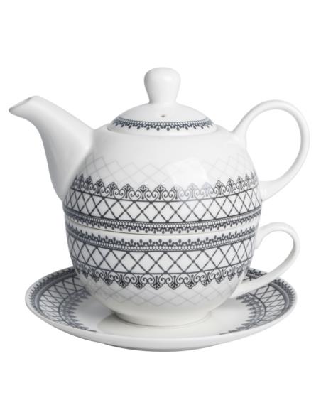 Dzbanek z filiżanką Livello 400+250ml CR5-106