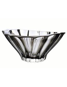 Salaterka kryształ Bohemia Plantica Graphite 22cm