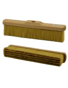 Szczotka do zamiatania drewno 35cm szczecina