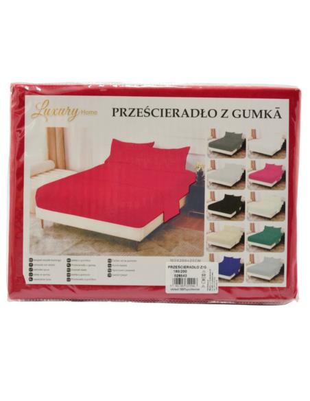Prześcieradło 160x200 poliester mix