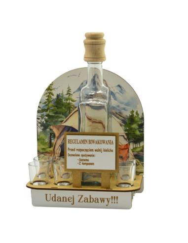 Karafka szklana Biwak 833