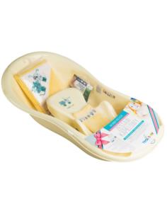 Wanienka dziecieca 102cm + akcesoria Pies i Kot żółty