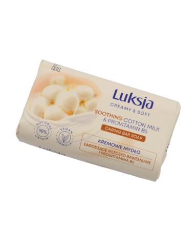 Mydło LUKSJA 90g bawełna kremowe
