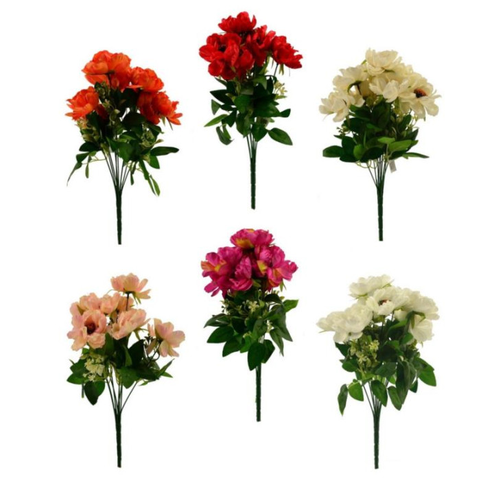 Kwiat sztuczny bukiet 42cm 82312 mix