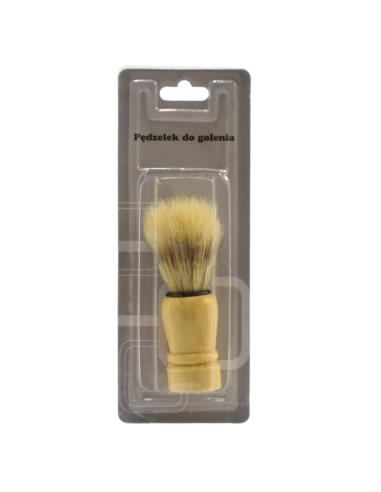 Pędzel do golenia drewniany 7813A