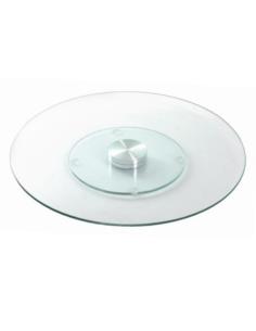 Patera szklana 30cm obrotowa Susan