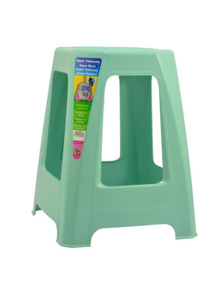 Taboret plastikowy 46x29x26cm zielony