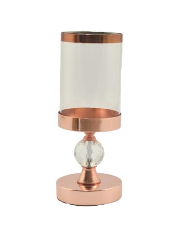 Lampion metal/szkło 26,5x11cm LCS23-1 mix