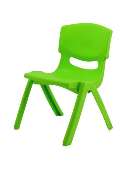 Krzesełko dziecięce plastikowe Fiore zielone