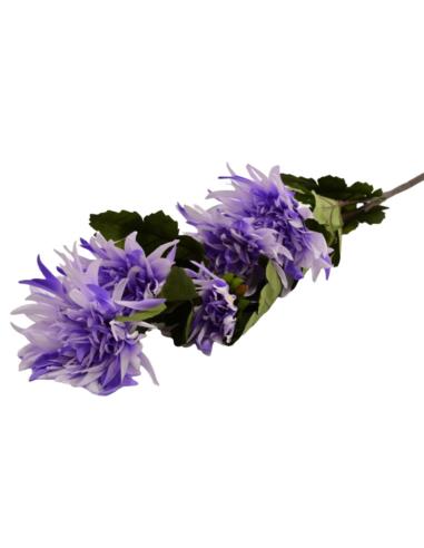 Kwiat sztuczny chryzantema bukiet 75cm K174-m1 mix