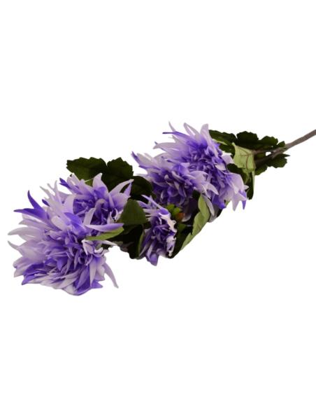 Kwiat sztuczny chryzantema bukiet 75cm K174-m1 mix