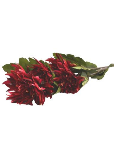 Kwiat sztuczny chryzantema bukiet 75cm K174-m1 mix