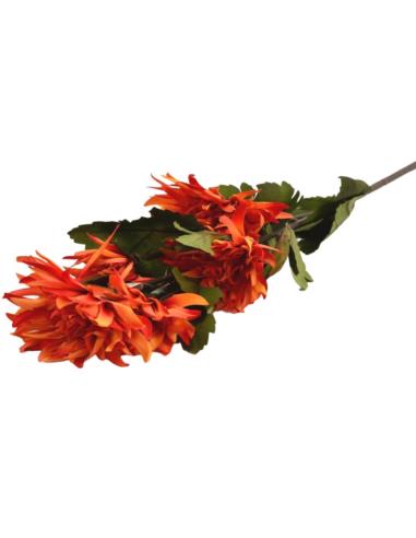 Kwiat sztuczny chryzantema bukiet 75cm K174-m1 mix