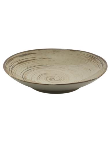 Talerz Bogucice Nostalgia Popiel głęboki 22cm