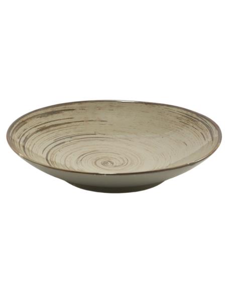 Talerz Bogucice Nostalgia Popiel głęboki 22cm