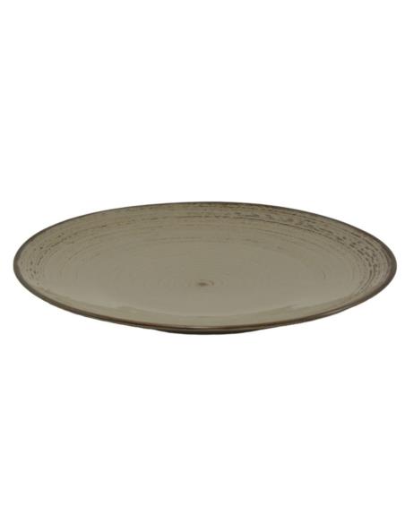 Talerz Bogucice Nostalgia Popiel płytki 28cm