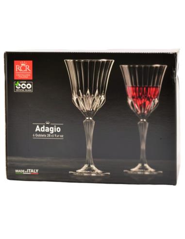 Kieliszki do wina 280ml 6szt Adagio RCR