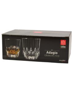 Szklanki 350ml 6szt Adagio niskie RCR