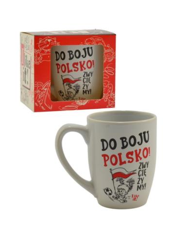 Kubek ceramiczny 300ml Baryłka Do Boju Polsko!
