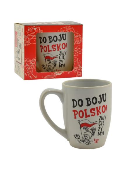 Kubek ceramiczny 300ml Baryłka Do Boju Polsko!