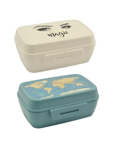 Pojemnik Lunch Box duży plastikowy mix