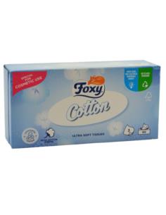 Chusteczki higieniczne Foxy Cotton kartonik A90